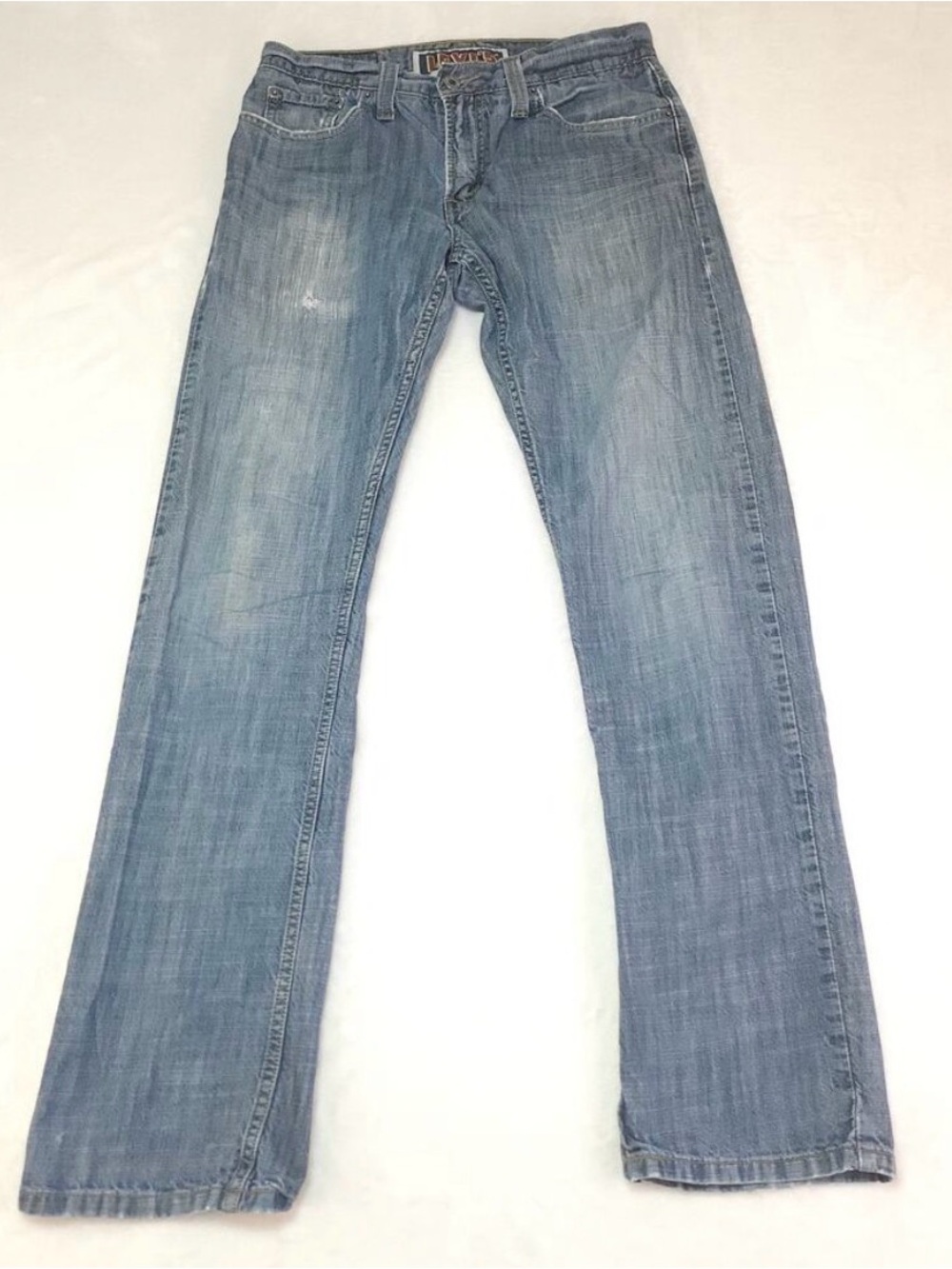 Vintage Y2k Levis 514 Slim Straight Jeans 30x32 Stone Wash Blank Tab